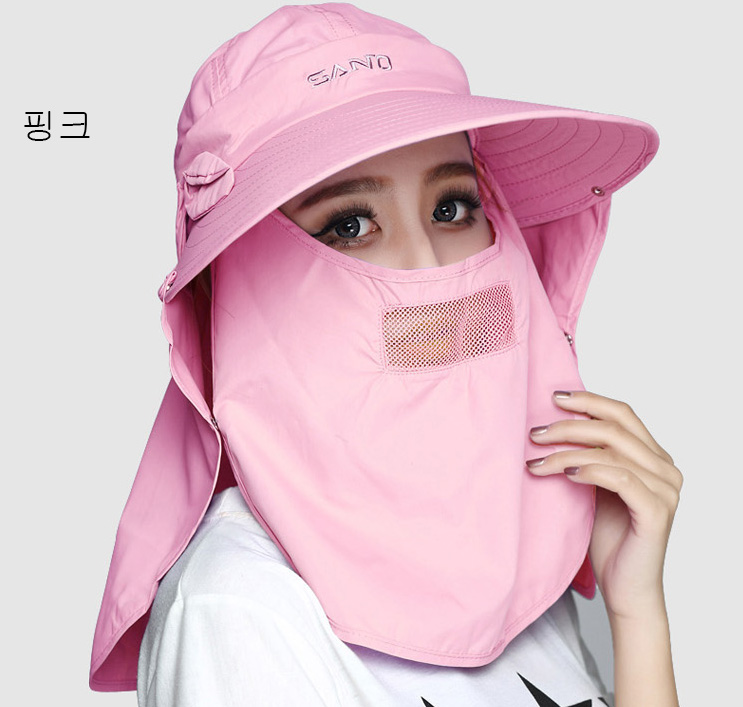 [해외] 얼굴가려주는썬캡 여성여름모자 자외선차단 스포츠썬캡 골프썬캡(2개묶음배송)