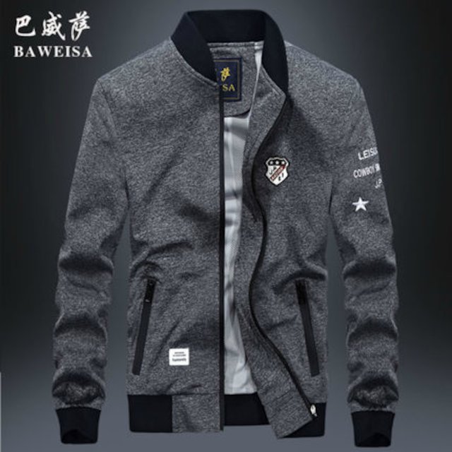 [해외]W14367D 겉옷 야구 유니폼 청소년 경향 캐주얼 봄 재킷의 2018 봄 새 재킷 남성 잘 생긴 한국어 버전